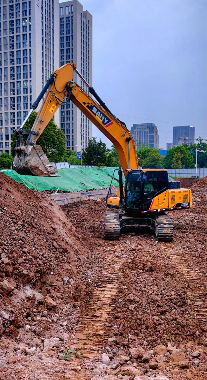 #工程機(jī)械設(shè)備 精彩四月,完美收工!#雨污分流市政工程